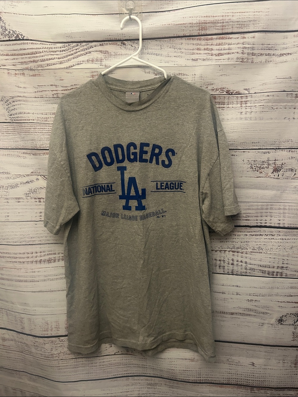 Genuine Merchandise Los Angeles Dodgers Gray Tee size XL